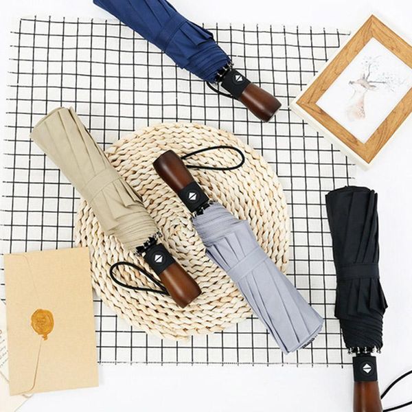 umbrellas 10 bone windproof folding fashion umbrella automatic handle business creative lady wooden
umbrellas 10 bone windproof folding fashion umbrella automatic handle business creative lady wooden