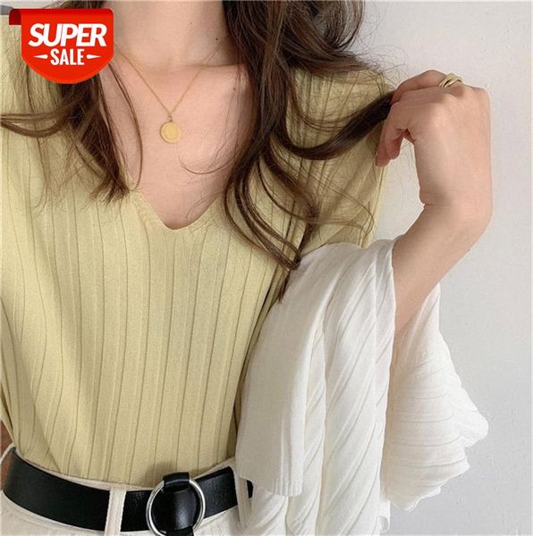 sweetheart neck bottoming shirt xia nei with loose candy color matcha green thin ice silk short-sleeved knitted t-shirt women #cu2h, Black
sweetheart neck bottoming shirt xia nei with loose candy color matcha green thin ice silk short-sleeved knitted t-shirt women #cu2h, Black