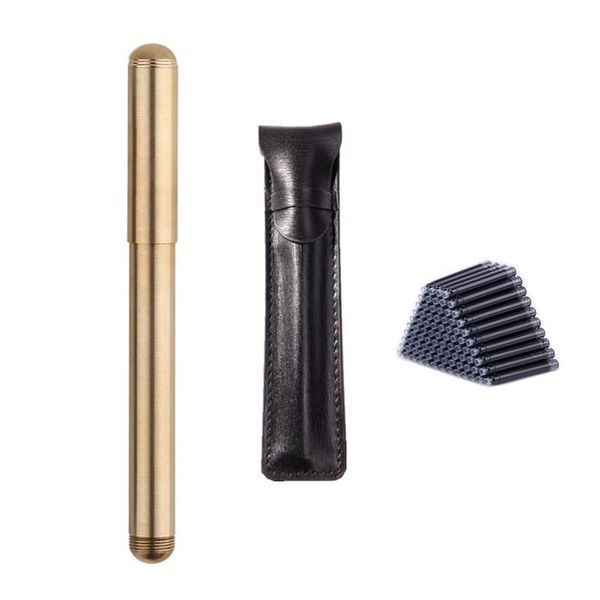 fountain pen students handwriting stationery school arts smooth ink threaded cap office full brass calligraphy pens
fountain pen students handwriting stationery school arts smooth ink threaded cap office full brass calligraphy pens