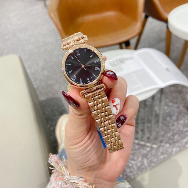 stainless steel strap fashion temperament watch mother-of-pearl dial quartz women's watch christmas birthday gift for girlfriend, Slivery;brown
stainless steel strap fashion temperament watch mother-of-pearl dial quartz women's watch christmas birthday gift for girlfriend, Slivery;brown