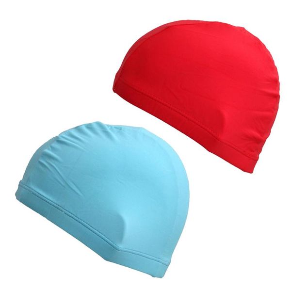 2pcs high elastic swimming cap solid color comfortable bright superior cloth fabric bathing (random color) caps
2pcs high elastic swimming cap solid color comfortable bright superior cloth fabric bathing (random color) caps
