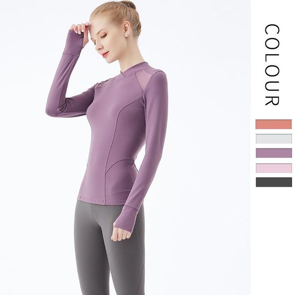 yoga crop wear ins wind color elastic and breathable elasticity slim tight workout gym long-sleeved t-shirt sportswear outfits, White;red
yoga crop wear ins wind color elastic and breathable elasticity slim tight workout gym long-sleeved t-shirt sportswear outfits, White;red