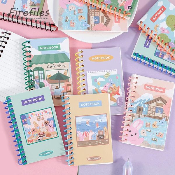 notepads small creative cute agenda animal student message diary binder notebooks children's gift weekly planner cartoon bear, Purple;pink
notepads small creative cute agenda animal student message diary binder notebooks children's gift weekly planner cartoon bear, Purple;pink
