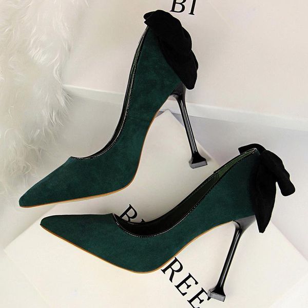 dress shoes 2021 size 40 women 10cm high heels bridal scarpin prom pumps ladies pointed toe butterfly-knot pink fetish valentine, Black 
dress shoes 2021 size 40 women 10cm high heels bridal scarpin prom pumps ladies pointed toe butterfly-knot pink fetish valentine, Black