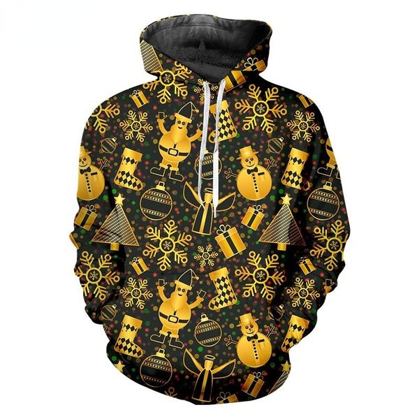 men's hoodies & sweatshirts christmas hoodie men women sweatshirt 3d printed holiday santa claus golden gift autumn casual pullovers p, Black
men's hoodies & sweatshirts christmas hoodie men women sweatshirt 3d printed holiday santa claus golden gift autumn casual pullovers p, Black
