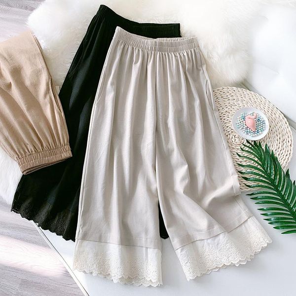 women's pants & capris wasteheart summer women fashion khaki black long harem high waist female casual lace pockets, Black;white
women's pants & capris wasteheart summer women fashion khaki black long harem high waist female casual lace pockets, Black;white