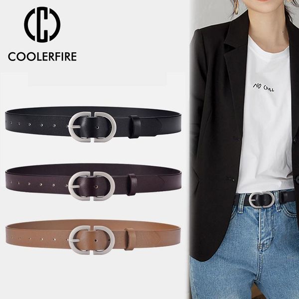 belts women's belt genuine leather ladies fashion metal round buckle jeans wild for womenld032, Black;brown
belts women's belt genuine leather ladies fashion metal round buckle jeans wild for womenld032, Black;brown