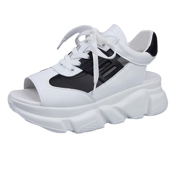 vogue summer women sandals muffin thick bottom fish mouth breathable mesh sport shoe thick-soled wear-resistant may 31, Black
vogue summer women sandals muffin thick bottom fish mouth breathable mesh sport shoe thick-soled wear-resistant may 31, Black