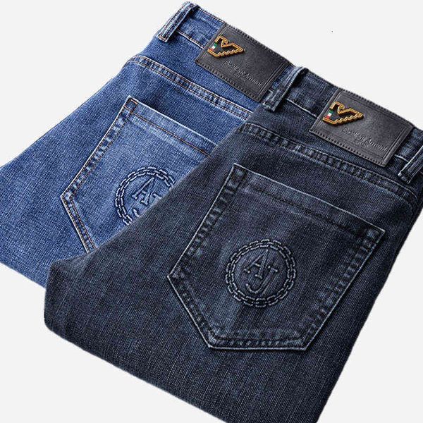 and autumn winter thick jeans men's korean version elastic cotton small straight tube slim aj, Blue
and autumn winter thick jeans men's korean version elastic cotton small straight tube slim aj, Blue