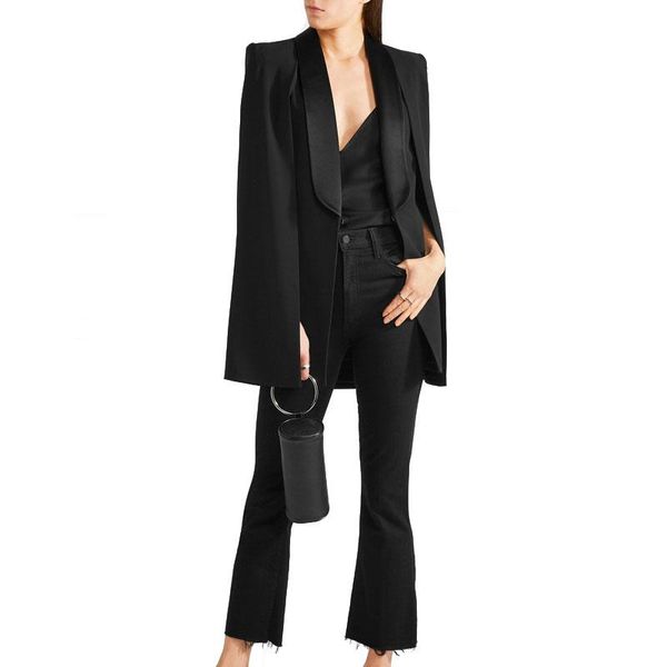 women's jackets 2021 autumn cloak jacket coats punk style turn down collar woman overcoats sleeveless office lady overcoat, Black;brown
women's jackets 2021 autumn cloak jacket coats punk style turn down collar woman overcoats sleeveless office lady overcoat, Black;brown
