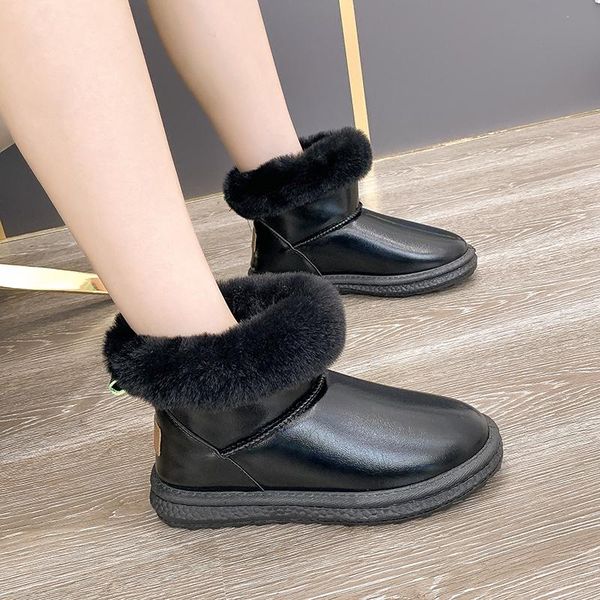 boots plus velvet thick snow women 2021 autumn and winter korean version of the flat-bottomed short-tube cotton, Black
boots plus velvet thick snow women 2021 autumn and winter korean version of the flat-bottomed short-tube cotton, Black