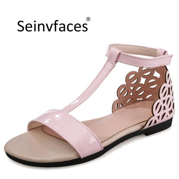 yong girls summer sweet pink black silver patent leather rhinestone hook & loop open toe cover heel hollow out flats sandal 35 sandals
yong girls summer sweet pink black silver patent leather rhinestone hook & loop open toe cover heel hollow out flats sandal 35 sandals