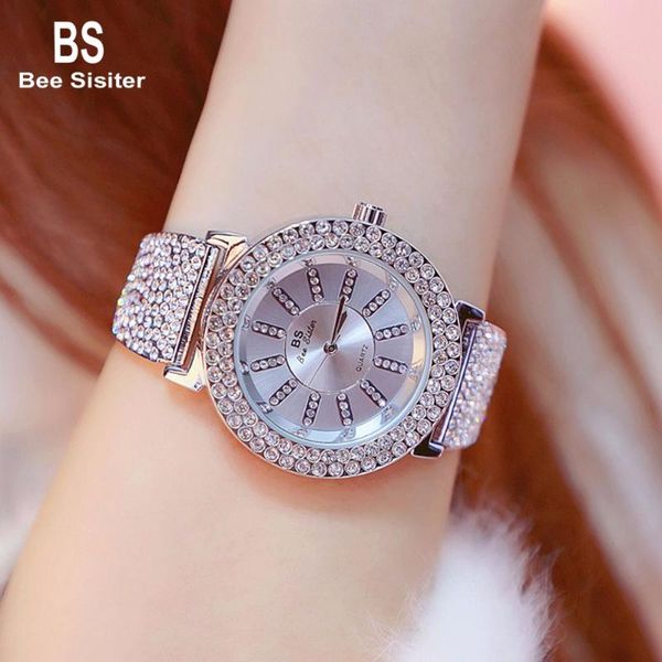 wristwatches bee sister women luxury watches full rhinestone mosaic hardlex dial bracelet design waterproof ladies fashion wristwatch fa1009, Slivery;brown
wristwatches bee sister women luxury watches full rhinestone mosaic hardlex dial bracelet design waterproof ladies fashion wristwatch fa1009, Slivery;brown