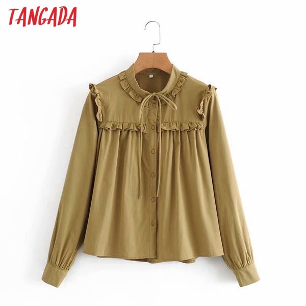 women retro ruffles romantic blouse with bow long sleeve chic female shirt 5d08 210416, White
women retro ruffles romantic blouse with bow long sleeve chic female shirt 5d08 210416, White