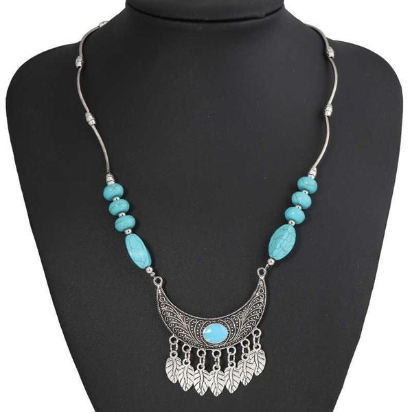 women's vintage leaves tibetan silver turquoise pendant necklaces fashion gift national style women diy necklace pendants
women's vintage leaves tibetan silver turquoise pendant necklaces fashion gift national style women diy necklace pendants