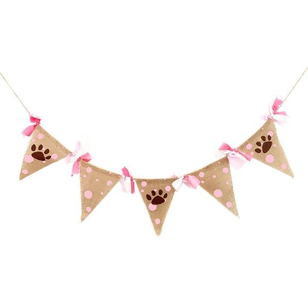 party decoration festive garlands supplies reusable pennant pet dog birthday cat home decor bunting banner hanging hessian flags
party decoration festive garlands supplies reusable pennant pet dog birthday cat home decor bunting banner hanging hessian flags