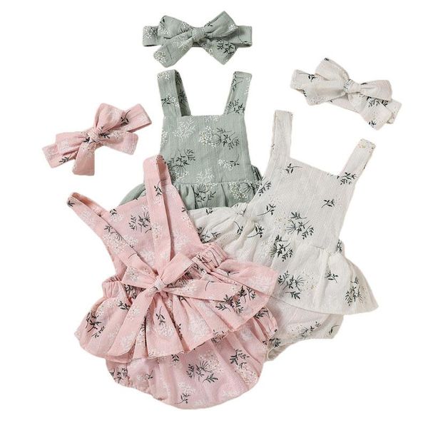 jumpsuits 2021 baby girls clothes 2pcs outfits floral print sleeveless romper tutu dress with headband set children's clothing jumpsuit, Blue
jumpsuits 2021 baby girls clothes 2pcs outfits floral print sleeveless romper tutu dress with headband set children's clothing jumpsuit, Blue