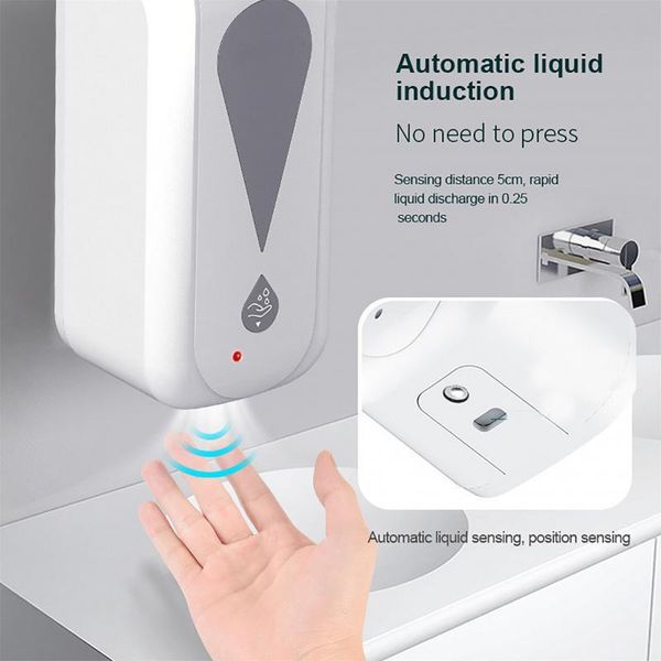 liquid soap dispenser 1200ml touchless automatic sensor spray hand sanitizer gel alcohol wall mounted bathroom accessories
liquid soap dispenser 1200ml touchless automatic sensor spray hand sanitizer gel alcohol wall mounted bathroom accessories