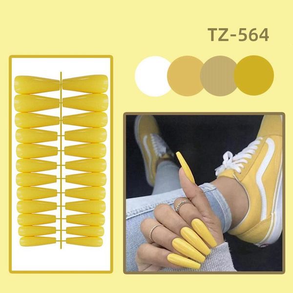 false nails jelly color artificial manicure tool full cover with press glue long gourd wearable coffin fake, Red;gold
false nails jelly color artificial manicure tool full cover with press glue long gourd wearable coffin fake, Red;gold