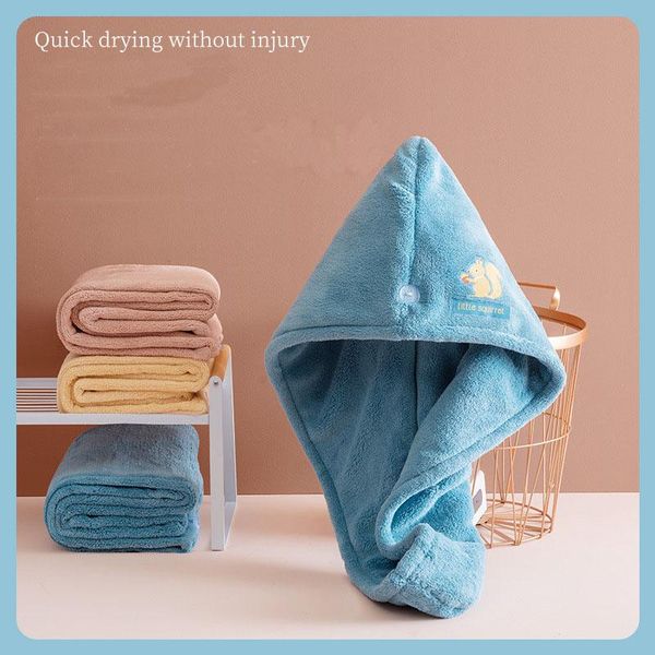 towel home textile coral fleece thick double layer quick-drying cap super absorbent shower bag headscarf
towel home textile coral fleece thick double layer quick-drying cap super absorbent shower bag headscarf