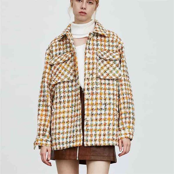 autumn winter women za plaid coat jacket casual warm turn down collar overcoat fashion long sleeve coats big packet 210422, Black;brown
autumn winter women za plaid coat jacket casual warm turn down collar overcoat fashion long sleeve coats big packet 210422, Black;brown