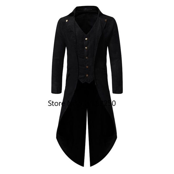 men's suits & blazers mens steampunk black tailcoat jacket medieval gothic coat men pirate viking renaissance formal tuxedo coats costu, White;black
men's suits & blazers mens steampunk black tailcoat jacket medieval gothic coat men pirate viking renaissance formal tuxedo coats costu, White;black