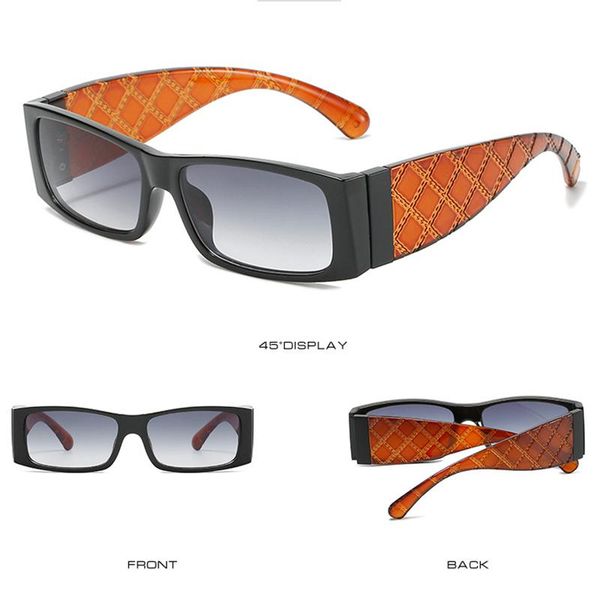 sunglasses designer small frame square women for men fashion vintage travel rectangle sun glasses uv400, White;black
sunglasses designer small frame square women for men fashion vintage travel rectangle sun glasses uv400, White;black