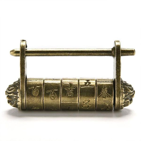 1pcs chinese retro five-wheeled padlock room can open antique text password lock box decoration escape lettering sashes
1pcs chinese retro five-wheeled padlock room can open antique text password lock box decoration escape lettering sashes