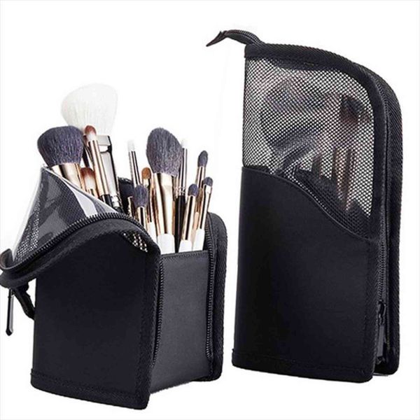 1 pc stand cosmetic for bags women clear zipper makeup travel female brush holder organizer toiletry neceser
1 pc stand cosmetic for bags women clear zipper makeup travel female brush holder organizer toiletry neceser