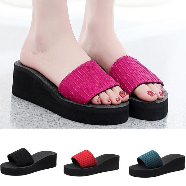 slippers women summer 2021 platform women's shoes fashion beach slip on home indoor, Black
slippers women summer 2021 platform women's shoes fashion beach slip on home indoor, Black