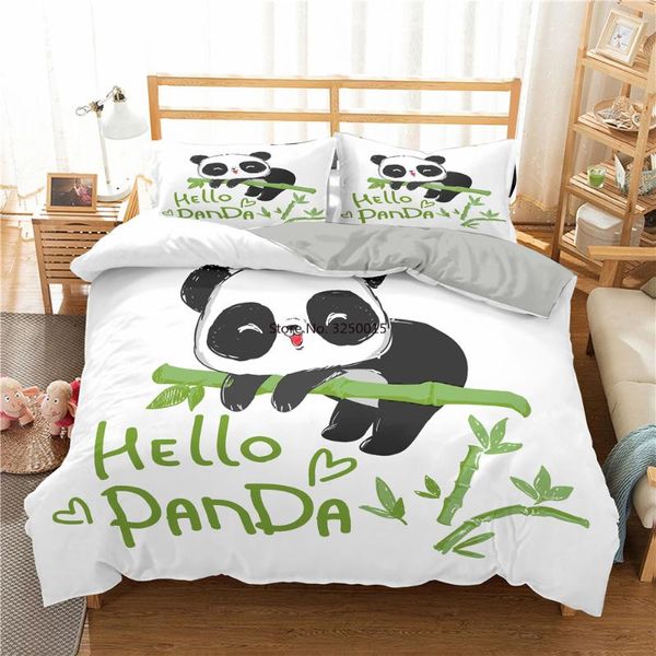 bedding sets drop 2/3 pieces cute panda duvet cover pillowcase cartoon animal kids boys girls quilt
bedding sets drop 2/3 pieces cute panda duvet cover pillowcase cartoon animal kids boys girls quilt
