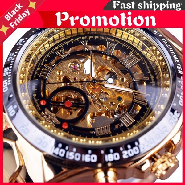 wristwatches mechanical sport design bezel golden watch mens watches montre homme clock men automatic skeleton, Slivery;brown
wristwatches mechanical sport design bezel golden watch mens watches montre homme clock men automatic skeleton, Slivery;brown