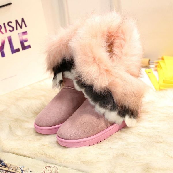 boots snow plus velvet thick fluffy waterproof non-slip warm large size cotton comfortable and durable, Black
boots snow plus velvet thick fluffy waterproof non-slip warm large size cotton comfortable and durable, Black