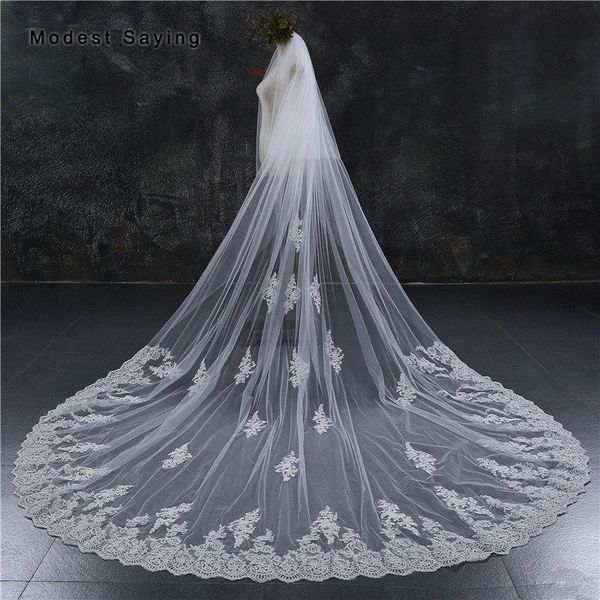 bridal veils ivory 2 layers 3m sequined lace wedding 2021 with comb elegant church cathedral voile de mariee, Black
bridal veils ivory 2 layers 3m sequined lace wedding 2021 with comb elegant church cathedral voile de mariee, Black
