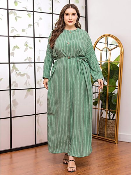 casual dresses 2021 autumn long sleeve dress women o neck batwing striped print plus size clothing, Black;gray
casual dresses 2021 autumn long sleeve dress women o neck batwing striped print plus size clothing, Black;gray