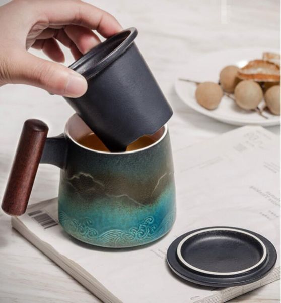 mugs ceramic retro coffee cup office water filter tea with cover cups and wooden handle caneca birthday gift box
mugs ceramic retro coffee cup office water filter tea with cover cups and wooden handle caneca birthday gift box