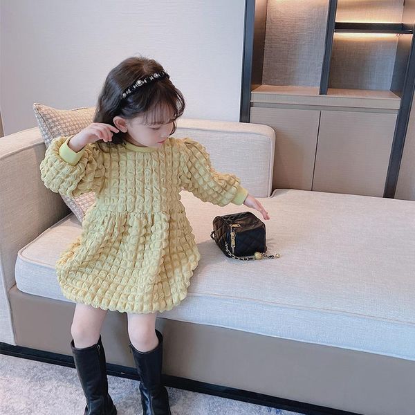 girl's dresses spring autumn bubble dress 2021 children's casual baby a-line knee-length long sleeve princess, Red;yellow
girl's dresses spring autumn bubble dress 2021 children's casual baby a-line knee-length long sleeve princess, Red;yellow