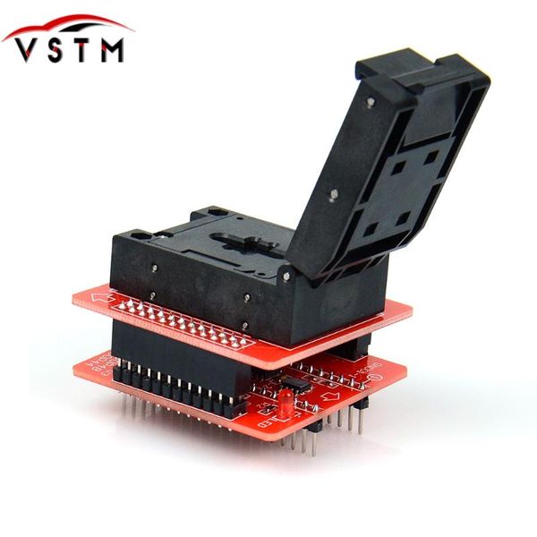 adapter with 1.8v tsop48 bga63 base boad for nand tl866ii plus tl866a tl866cs flash programmer diagnostic tools
adapter with 1.8v tsop48 bga63 base boad for nand tl866ii plus tl866a tl866cs flash programmer diagnostic tools