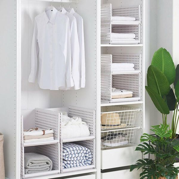 hangers & racks layered wardrobe storage basket large capacity detachable superimposable household bedroom cabinet plastic drawer rack
hangers & racks layered wardrobe storage basket large capacity detachable superimposable household bedroom cabinet plastic drawer rack