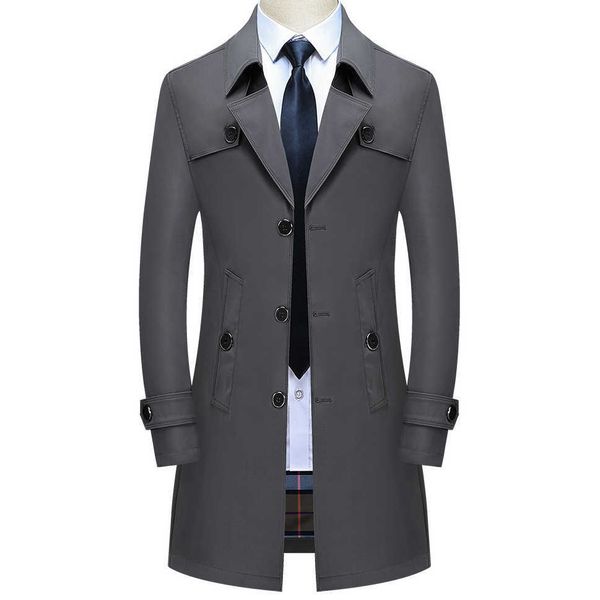 thoshine brand spring autumn men long trench coats superior quality buttons male fashion outwear jackets windbreaker plus size 211011, Tan;black
thoshine brand spring autumn men long trench coats superior quality buttons male fashion outwear jackets windbreaker plus size 211011, Tan;black