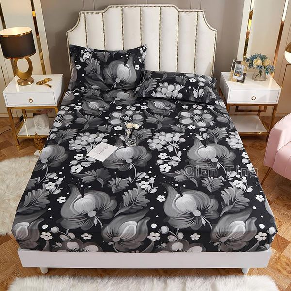sheets & sets product 1pcs 100%polyester printed solid fitted sheet mattress cover four corners with elastic band bed sheet(no case)
sheets & sets product 1pcs 100%polyester printed solid fitted sheet mattress cover four corners with elastic band bed sheet(no case)