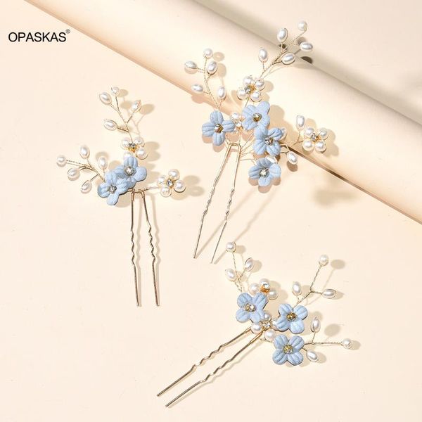 hair clips & barrettes 3pcs blue flower u shaped pins pearl elegant headwear for wedding bridal women jewelry accessories pt, Golden;silver
hair clips & barrettes 3pcs blue flower u shaped pins pearl elegant headwear for wedding bridal women jewelry accessories pt, Golden;silver