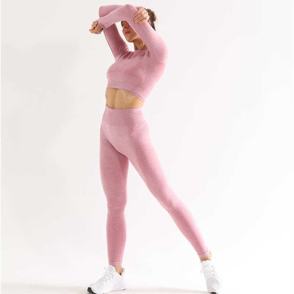 dot long sleeved trousers waist pants sports high elastic fitns cloth running hip lifting yoga suit, Gray
dot long sleeved trousers waist pants sports high elastic fitns cloth running hip lifting yoga suit, Gray