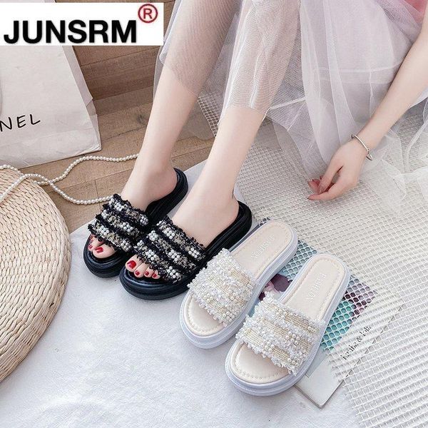 slippers summer trend women's comfortable wear resistant breathable increase women leisure shoes solid color youth, Black
slippers summer trend women's comfortable wear resistant breathable increase women leisure shoes solid color youth, Black
