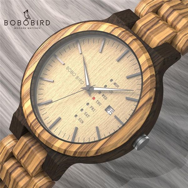 wristwatches bobobird wooden watch men date & week display customize logo for drop link v-o26, Slivery;brown
wristwatches bobobird wooden watch men date & week display customize logo for drop link v-o26, Slivery;brown