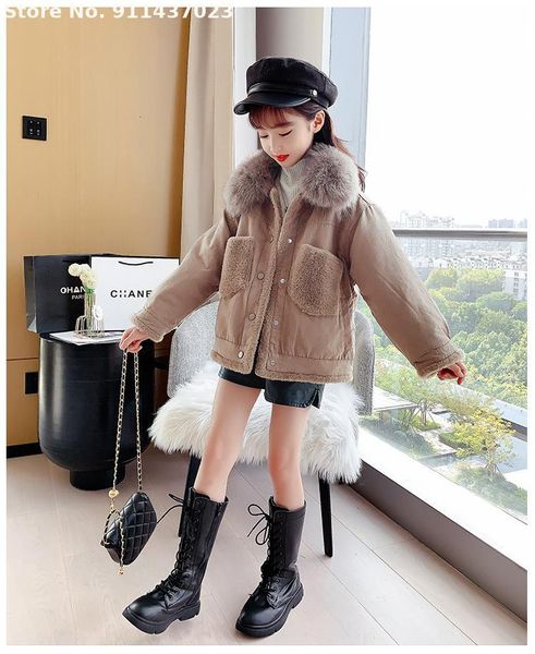 down coat children fashion short kids girls thick plus velvet warm jacket outerwear teenage daily simplicity clothes 3 4 5 6 7 8 9 10, Blue;gray
down coat children fashion short kids girls thick plus velvet warm jacket outerwear teenage daily simplicity clothes 3 4 5 6 7 8 9 10, Blue;gray
