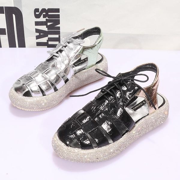 sandals summer women beach woman rhinestone platform flats ladies closed toe gladiator female black brand sandalias
sandals summer women beach woman rhinestone platform flats ladies closed toe gladiator female black brand sandalias