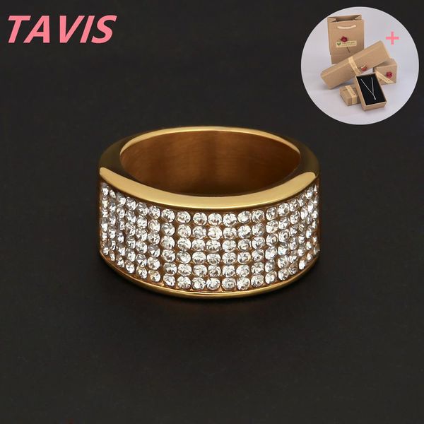 stainless steel round punk hiphop rings men with clear iced out rhinestone ring box bag party jewelry design gold silver color 10mm wide
stainless steel round punk hiphop rings men with clear iced out rhinestone ring box bag party jewelry design gold silver color 10mm wide
