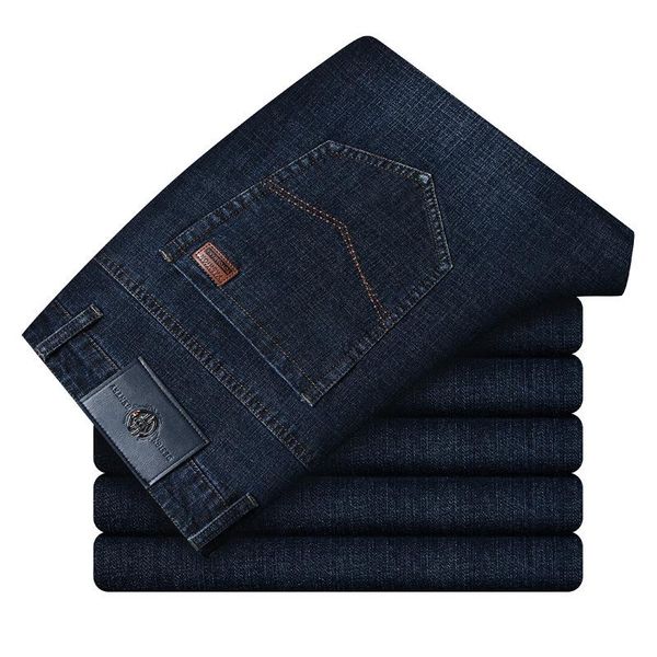 men's jeans 2021 autumn winter straight leg fashion design business casual loose men trousers high-end, Blue
men's jeans 2021 autumn winter straight leg fashion design business casual loose men trousers high-end, Blue