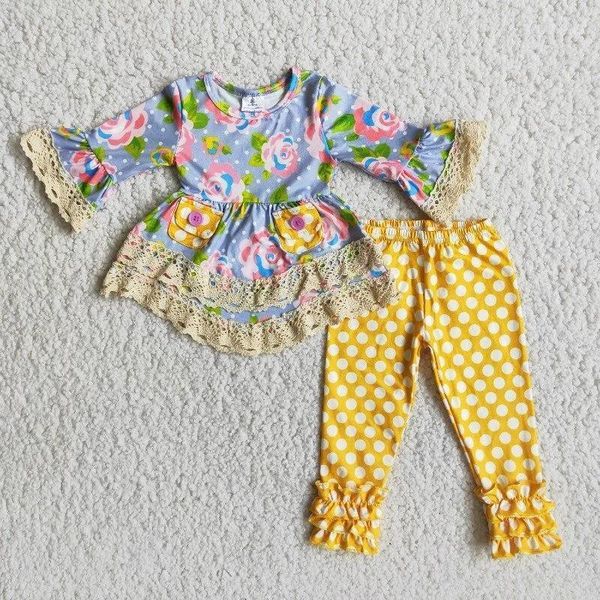 clothing sets wholesale fahion baby girl clothes flower two layers lace pocket kid shirt yellow dots ruffle bells pants children infant outf, White
clothing sets wholesale fahion baby girl clothes flower two layers lace pocket kid shirt yellow dots ruffle bells pants children infant outf, White
